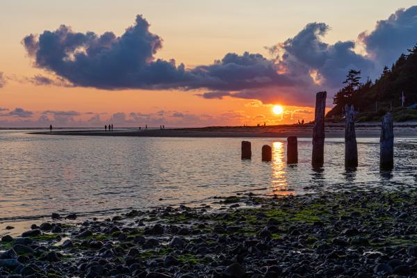 Sunset from Netarts Bay