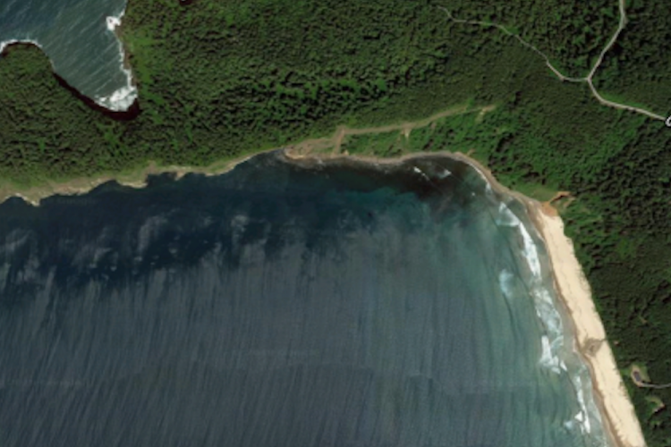 map image of Cape Lookout South Hike
